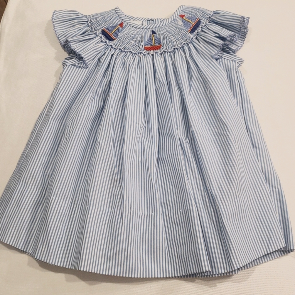 Edgehill Collection 3 mo smock